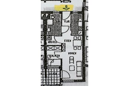 2 Zimmer Wohnung mit Balkon und TG im Zentrum von Lauingen (Donau - Lauingen (Donau)