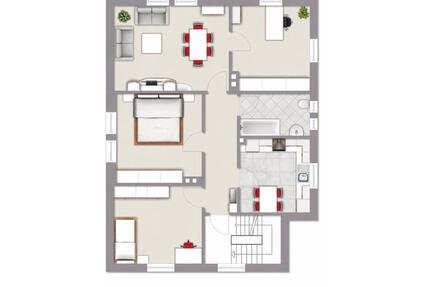 Wohnung zu vermieten 86 Quadratmeter Biedenkopf Zentrum