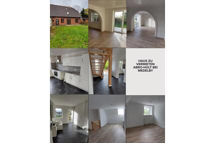 Haus mit Garten und Terrasse in Holt bei Medelby