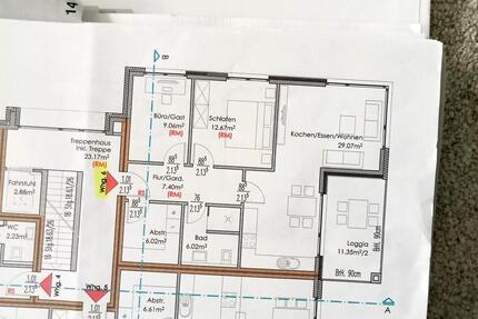 Neu!! 1.OG Wohnung mit Balkon KfW Holdorf