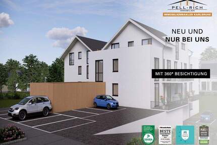 Zuhause am Fuße des Schwarzwaldes: 14 hochwertige Neubauwohnungen im Verkauf - Karlsbad Spielberg