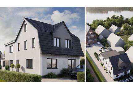 Neubaubeschaffenheit am See - KFW 55 Erdgeschosswohnung im Effizienshaus - Oldenburg Eversten