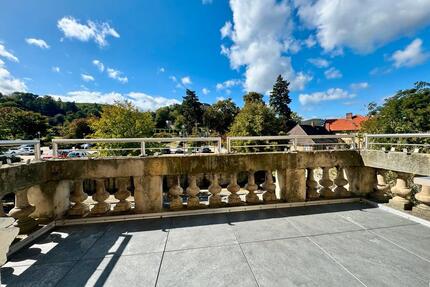 Schöne 3-Raum Wohnung 110 qm Villa mit Balkon & Schloßblick 3 ZKB - Blankenburg (Harz)