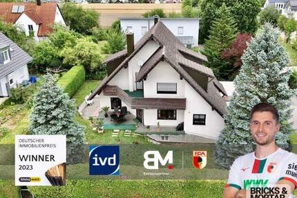 Charmantes und ebenso außergewöhnliches Einfamilienhaus mit großzügigem Wohnkonzept in ruhiger Lage - Diedorf / Anhausen