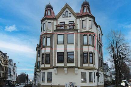 Denkmal-AfA - Großzügige Altbauwohnung im Jugendstilgebäude in Flensburg