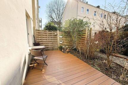 Summertime in Winterhude! Modernisierte EG-Wohnung mit Süd-West-Terrasse in der Nähe des Mühlenkamps - Hamburg