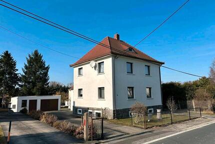 Wohnhaus 90m2 mit 1020m2 Grundstück Ort Demitz-Thumitz - Bischofswerda