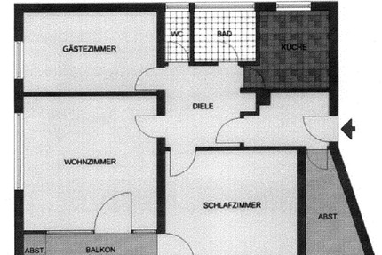 Großzügige 3 Zimmer Wohnung in Bad Waldsee zur Miete