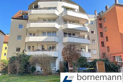 Beliebte Nordstadtlage Maxfeld! Vermietete 2-Zi.-ETW mit SW-Balkon + TG-Duplexparker! - Nürnberg