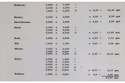 Mietwohnung - 1.200,00&nbsp;EUR Kaltmiete, ca.&nbsp; 87,00&nbsp;m&sup2; in Rhede (PLZ: 46414)