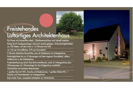 Freistehendes loftartiges Architektenhaus (ohne Makler) - Kerpen Balkhausen