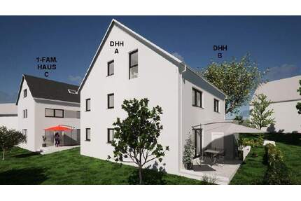 LÄNDLICH WOHNEN: NEUBAU DHH IN SCHLIER-WETZISREUTE
