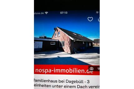 Familienhaus in Fahretoft bei Dagebüll 3 Wohnungen - Niebüll