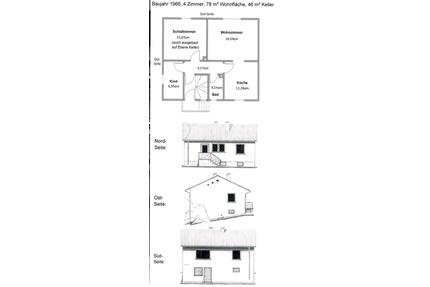 Einfamilienhaus Haus mit Garten und Stellplatz - Weinheim