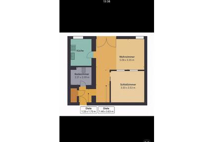 Helle 2-ZKB Wohnung mit Balkon & Tiefgarage - Neuberg
