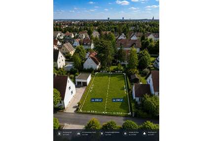 Grundstück zu verkaufen in Fürth 268.000,00 € 298 m²