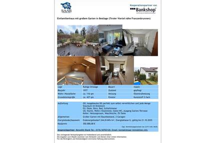 1FH in Bestlage in SB (Tiroler Viertel, Nähe DFG) - Völklingen