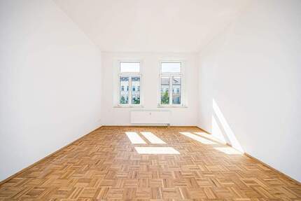 Harmonische 2 Zimmer Wohnung mit Tageslichtbad und edlem Parkett - Leipzig Südvorstadt