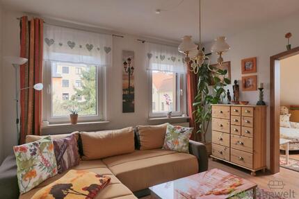 (EF1239_M) Zwickau: Wilkau-Haßlau, hübsche möblierte Wohnung in ruhiger Nebenstraße