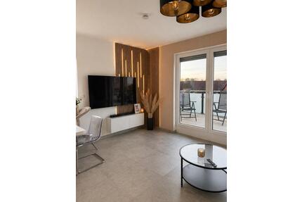 Moderne Neubau-Penthousewohnung mit großer Terrasse & Stellplatz - Stadthagen