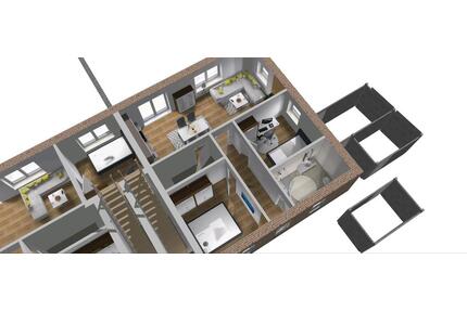 Neubauwohnung 3 ZKB Wohnungen im Zentrum Erstbezug KfW40 QNG - Moormerland