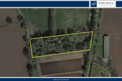 Naturparadies nahe der Stadt: ca. 7000m² für Hobbygärtner - Nordhorn