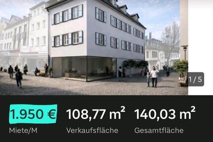 Ladenlokal zu vermieten - 1.950,00&nbsp;EUR Kaltmiete, ca.&nbsp; 13,50&nbsp;m&sup2; in Mayen (PLZ: 56727)