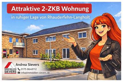 Sehr gepflegte Erdgeschoßwohnung in Rhauderfehn zu vermieten !