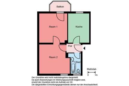 Wohnung zum Mieten in Castrop-Rauxel 459,00 € 52.05 m²