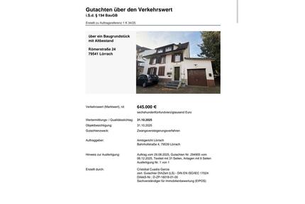 Zwangsversteigerung - Loerrach-Brombach - Lörrach