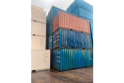 ✅ Seecontainer gebraucht 20Fuß & 40Fuß | Lieferung bundesweit | Lager ✅ - Rostock Gehlsdorf