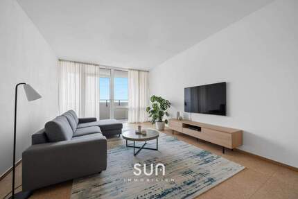 SKYLINE-BLICK DER EXTRAKLASSE - 3-Zimmer-Wohnung mit Panorama in Sachsenhausen - Frankfurt am Main