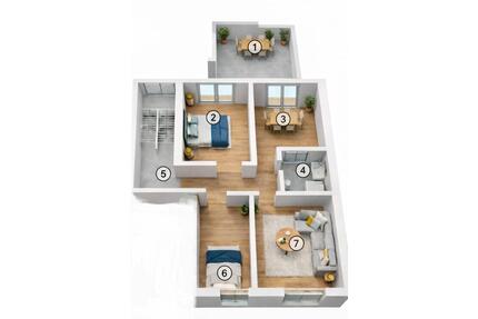 Eigentumswohnung Mannheim Lindenhof - Ladenburg