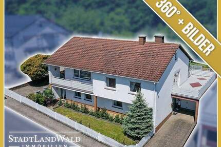 Einziehen und wohlfühlen - Gepflegtes Einfamilienwohnhaus mit Sonnenterrasse und Blick ins Grüne - Petersberg