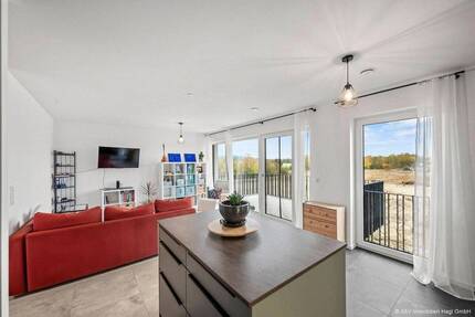 4 Zi Neubau 2023, 96 m², EBK, Südbalkon, Aufzug, Effizienz A, TG - Poing