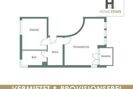 Wohnung zum Kaufen in Teltow 200.000,00 € 60 m²
