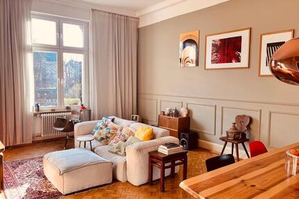 3ZW WOHNUNG HOCHWERTIGER ALTBAU BALKON GÄSTE WC EBK WANNENBAD BALKON FRIEDBERGER ANLAGESANDWEGZOOZEIL - Frankfurt am Main Nordend Ost