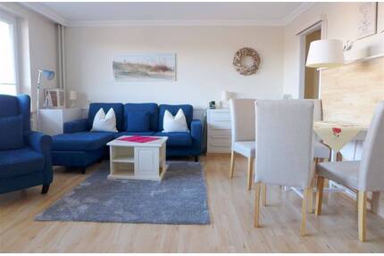 IHR URLAUBSGENUSS ! Zeitgemäße 3-Zimmer-Wohnung direkt am Strandübergang ! - Westerland