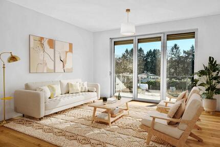 Neubau: 3-Zimmer-Wohnung, Energieeffizienzklasse A+, Balkon, mit GlasfaserBreitband - Bielefeld Sennestadt