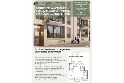 MODERNE 4-ZIMMER-EIGENTUMSWOHNUNG IN KOLN-LINDENTHAL - Köln