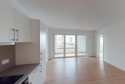 Barrierefrei - moderne 2-Zimmer-Wohnung mit Einbauküche und Terrasse - Offenbach am Main Bieberer Berg