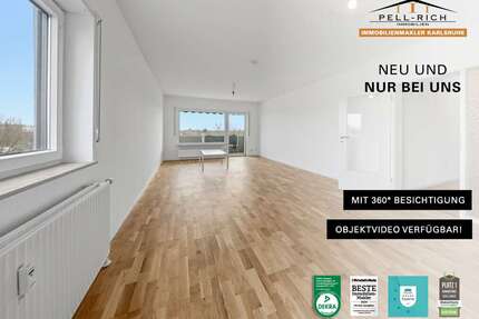Wohnung zum Mieten in Karlsruhe 1.225,00 € 97 m²