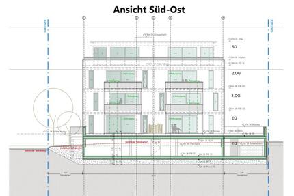 Helle Neubauwohnung mit eigenem Garten im KFW 40 Energiesparhaus Nähe Porta Nigra - Trier