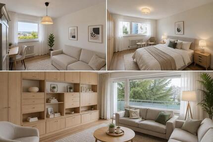 Helle 4 -Zimmer-Wohnung mit Balkon und Aufzug in guter Lage - Asperg
