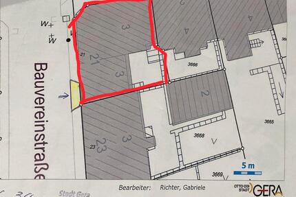 Top Lage mit Potenzial! - 37.000,00&nbsp;EUR Kaufpreis, ca.&nbsp; 250,00&nbsp;m&sup2; in Gera (PLZ: 07545)