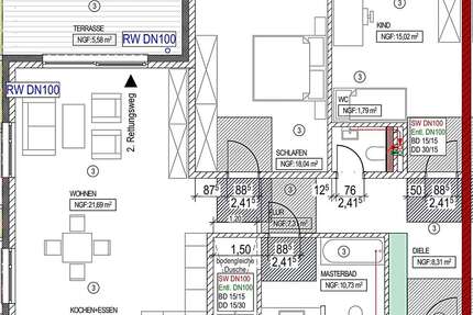 Wohnung zum Mieten in Düren 1.380,00 € 103 m²