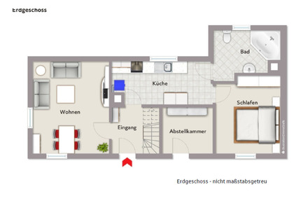 Kleines gemütliches Haus - freistehend - Sammelbesichtigung - Durmersheim