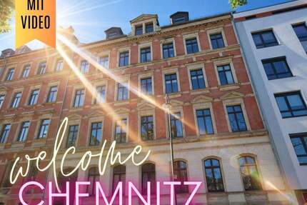 ++ stilvoll wohnen auf dem Kaßberg - exklusive 3-Raum-Wohnung mit Südbalkon, opt. Stellplatz ++ - Chemnitz