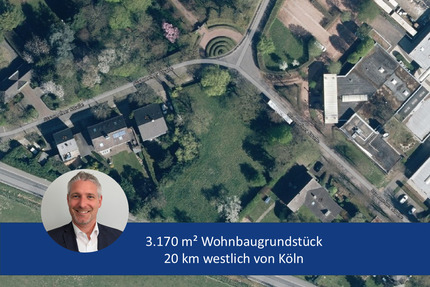 3.170 m² Wohnbaugrundstück in Elsdorf-Heppendorf bei Kerpen-Sindorf - 20 km westlich von Köln