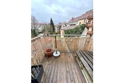 gemütliche 4- Raumwohnung mit Balkon im Dachgeschoss Görlitzer Zentrum!